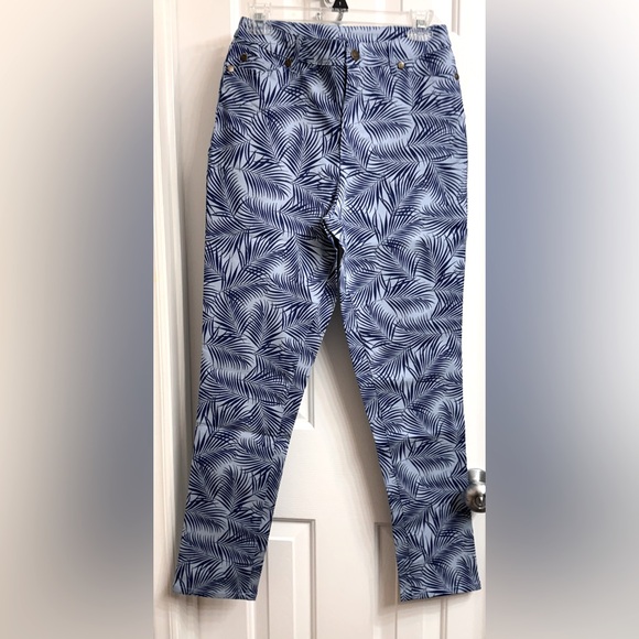 Colleen Lopez  Denim Jeans Light Blue & Chambray Palm Size 4, NEW - Picture 2 of 14